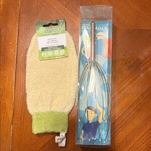 EcoTools Cleansing Mitt AND Head Massager